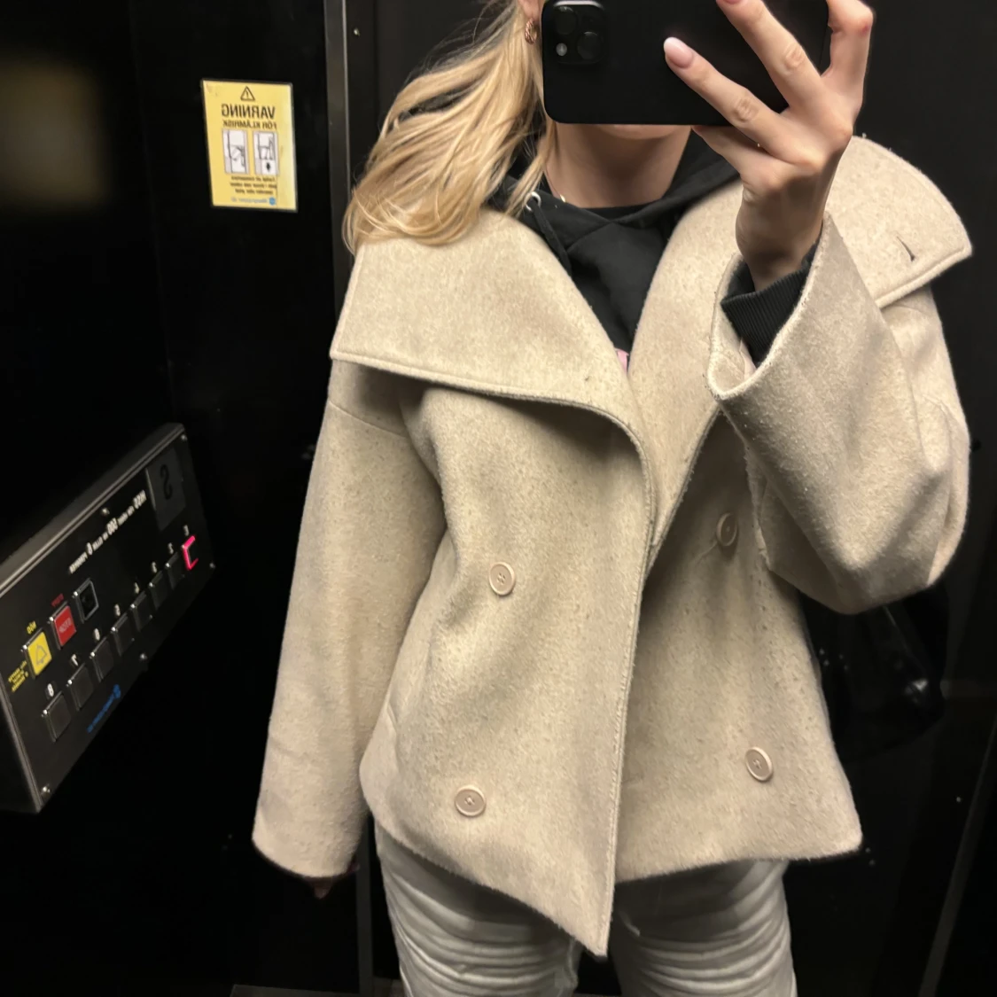 Beige kappa - 90