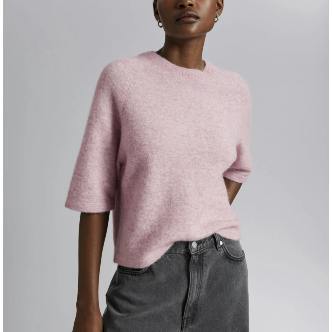 Stickad T-shirt other Stories  - 90