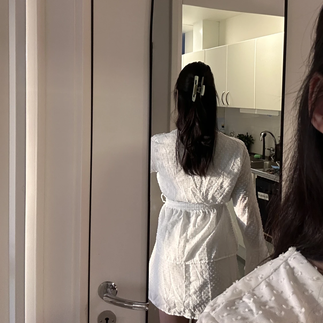 Vit klänning  - 91