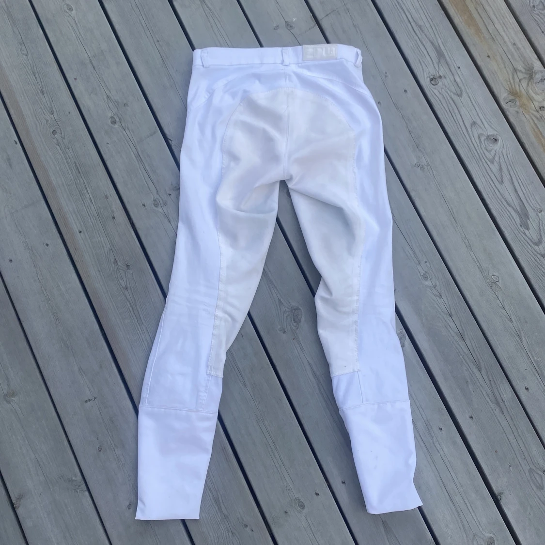 Vita helskodda ridbyxor/ tävlingsridbyxor 🤍 - 91