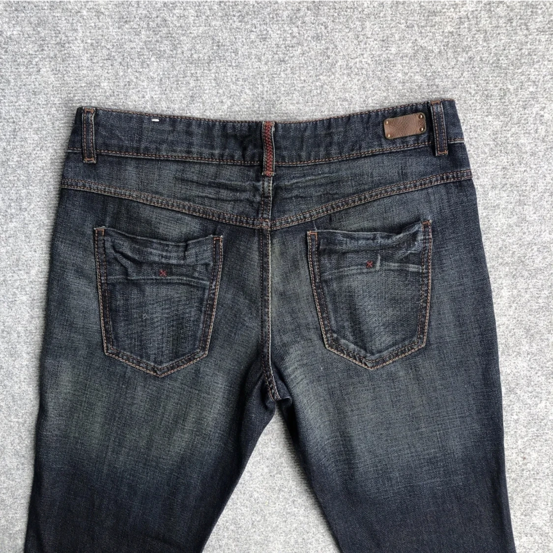 Lågmidjade flared jeans  - 91