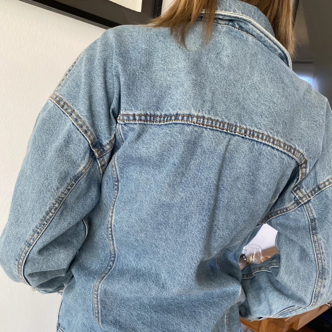 Oversized jeansjacka - 90