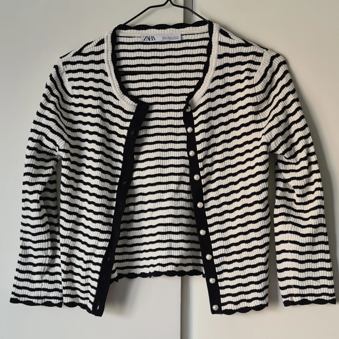 Randig kofta från zara