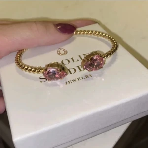 Caroline Svedbom armband - Mini drop braclet fr Carolinesvedbom. Plätering - guld, färg - vintage rose. Använt några gånger utan slitage och man kan justera storleken. Säljer för jag vill köpa ett i annan färg. Köpt för 700kr och säljer vid rimligt bud