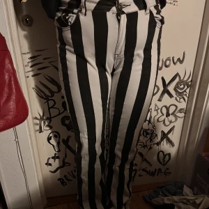 Gothicana byxor - 🖤🤍