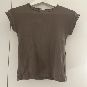 Zara T-shirt  - En ”brun” T-shirt ifrån zara