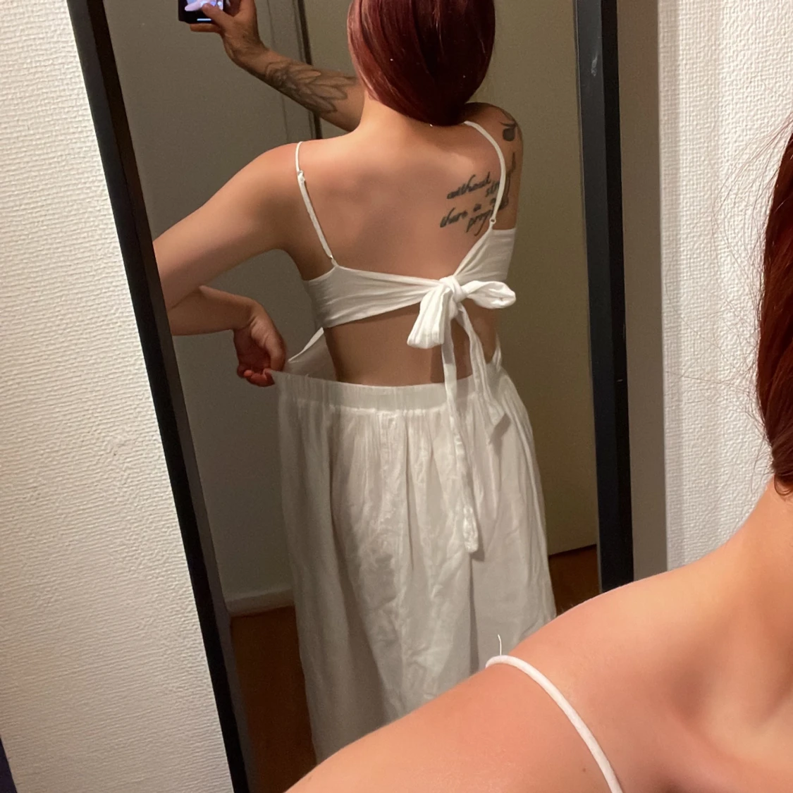 Linne klänning  - 90