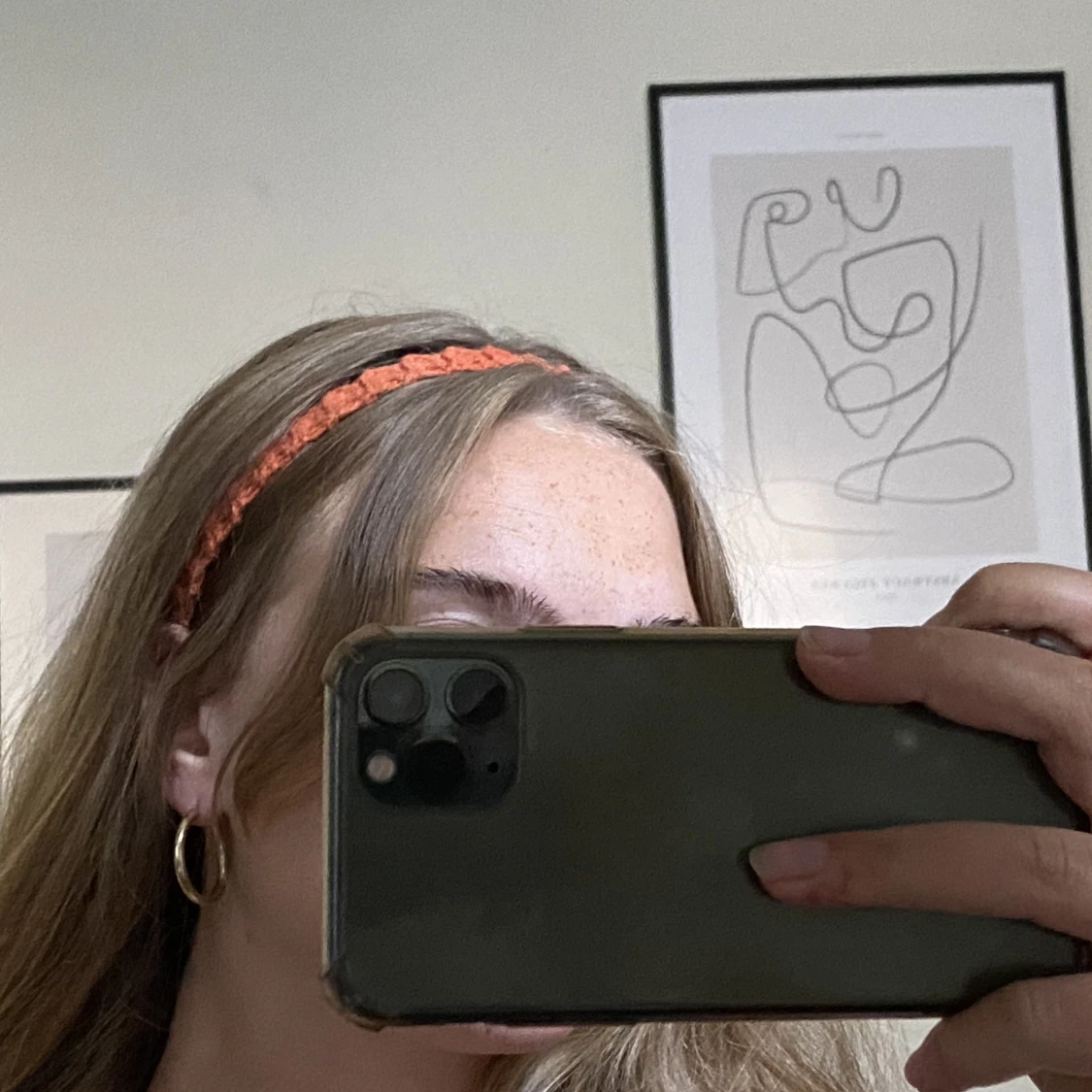 Virkade hårband  - 90