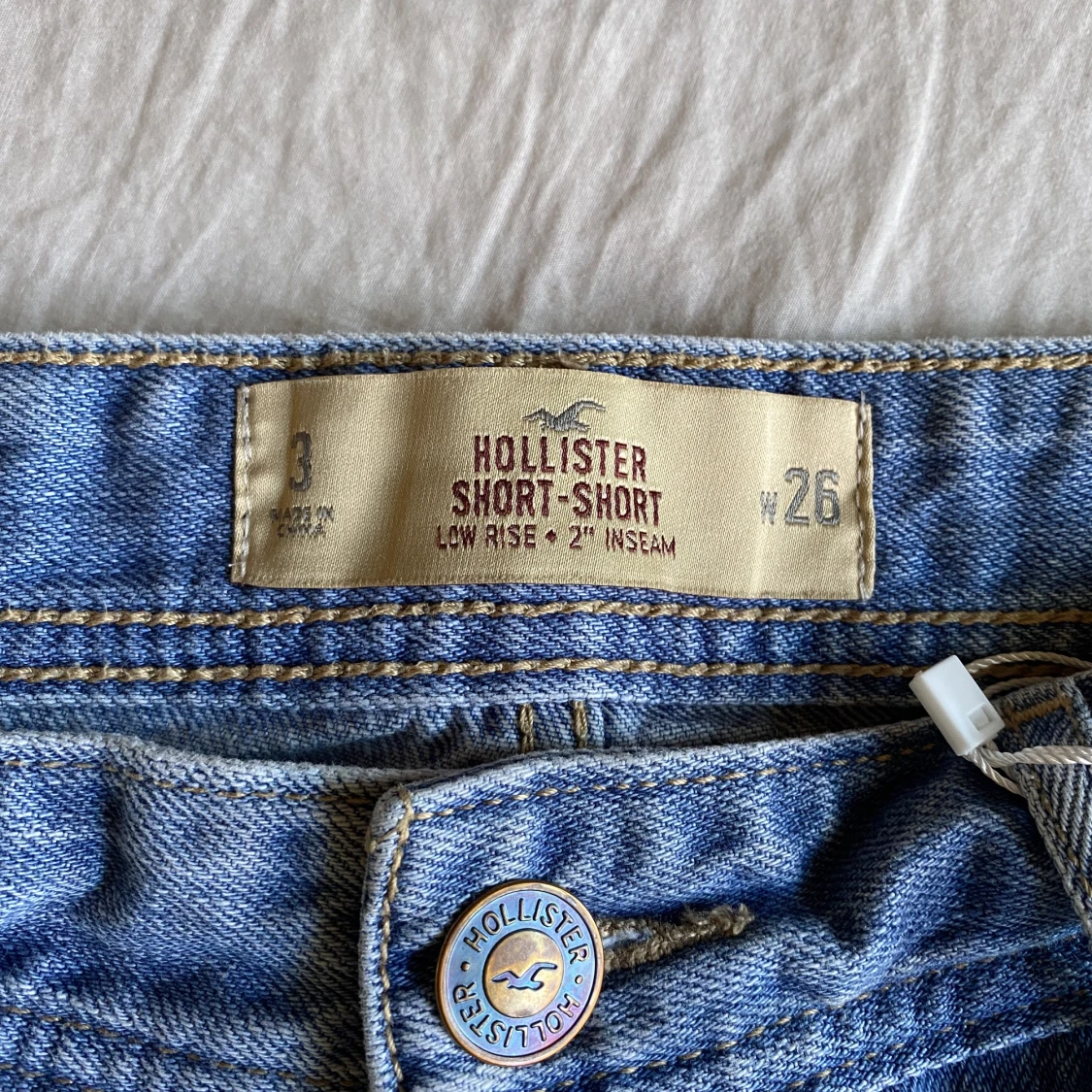 Low rise jeansshorts  - 90