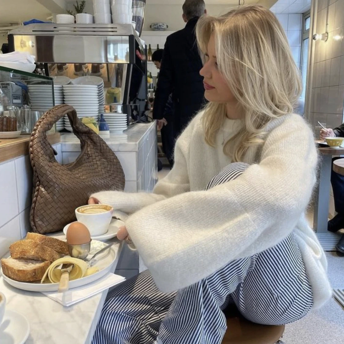 Stickad tröja Arket 