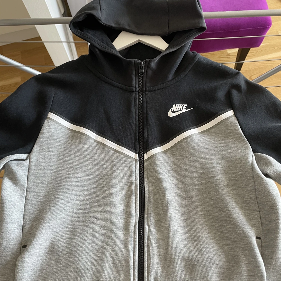 Nike tech fleece grå/svart - 90