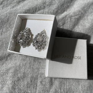 Örhängen  - Örhängen från Lily and Rose. Jättefina men knappt använda då jag bara använder guld. Som nya!  Nypris: 549kr