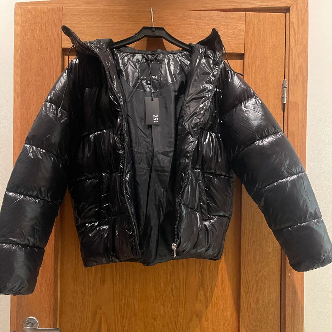 Svart vinterjacka  - 90