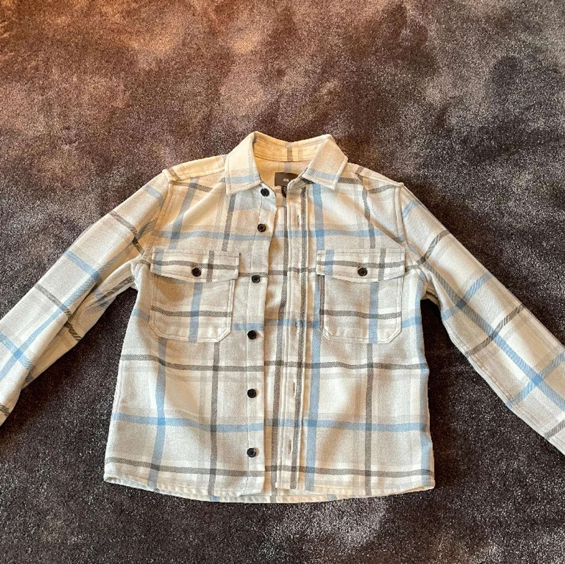 Rutig skjort jacka  - 91