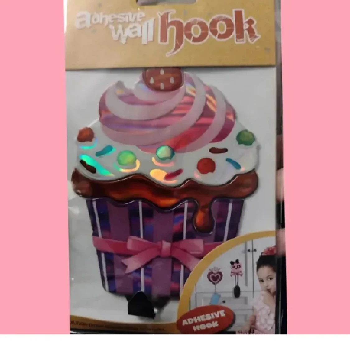 Söt väggkrok 🧁💗