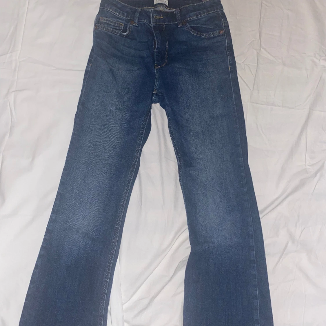 Lågmidjade bootcut jeans