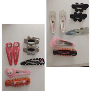 Hårspännen mix 🎀 - Såld! 💗