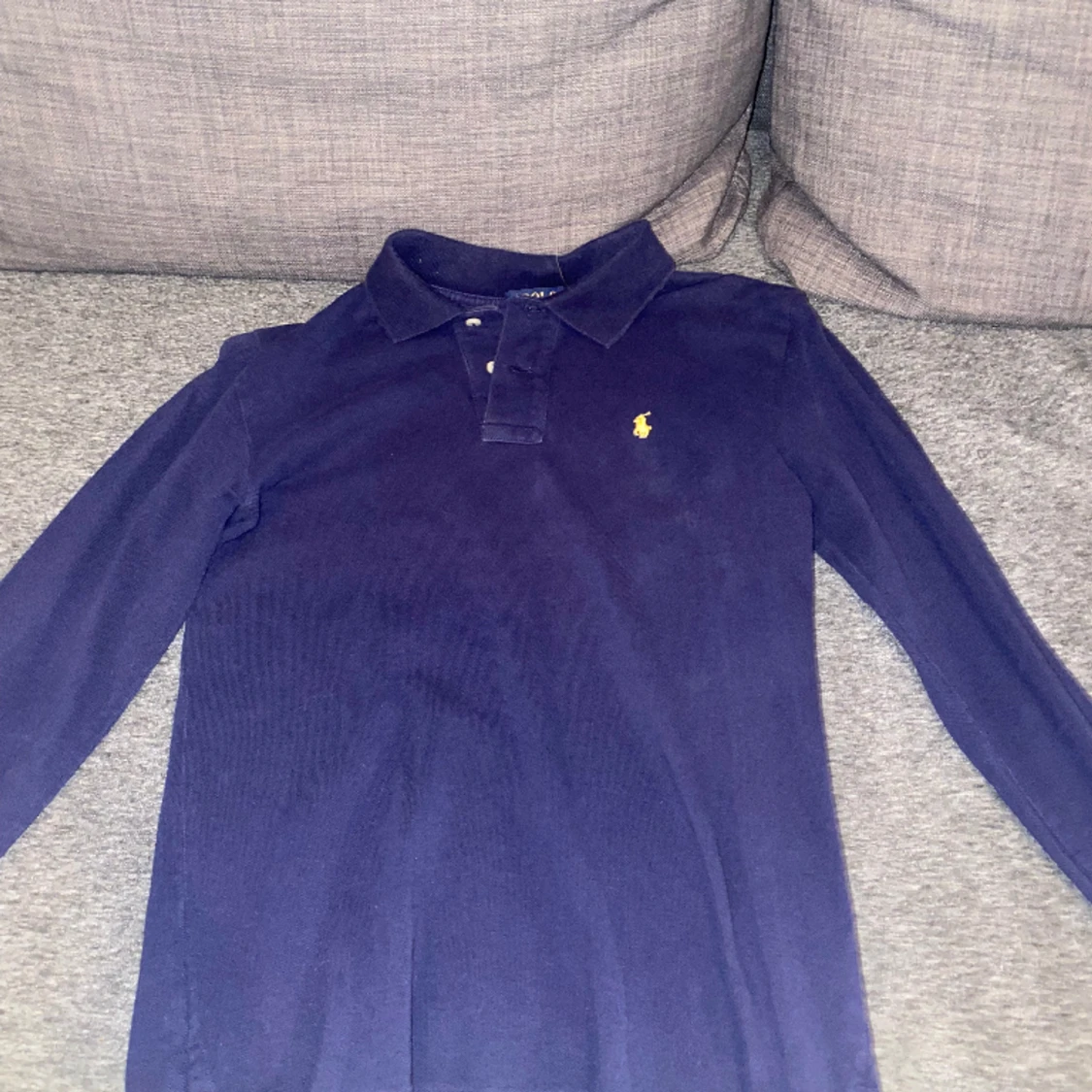 Stickad ralph lauren rugbytröja - 90