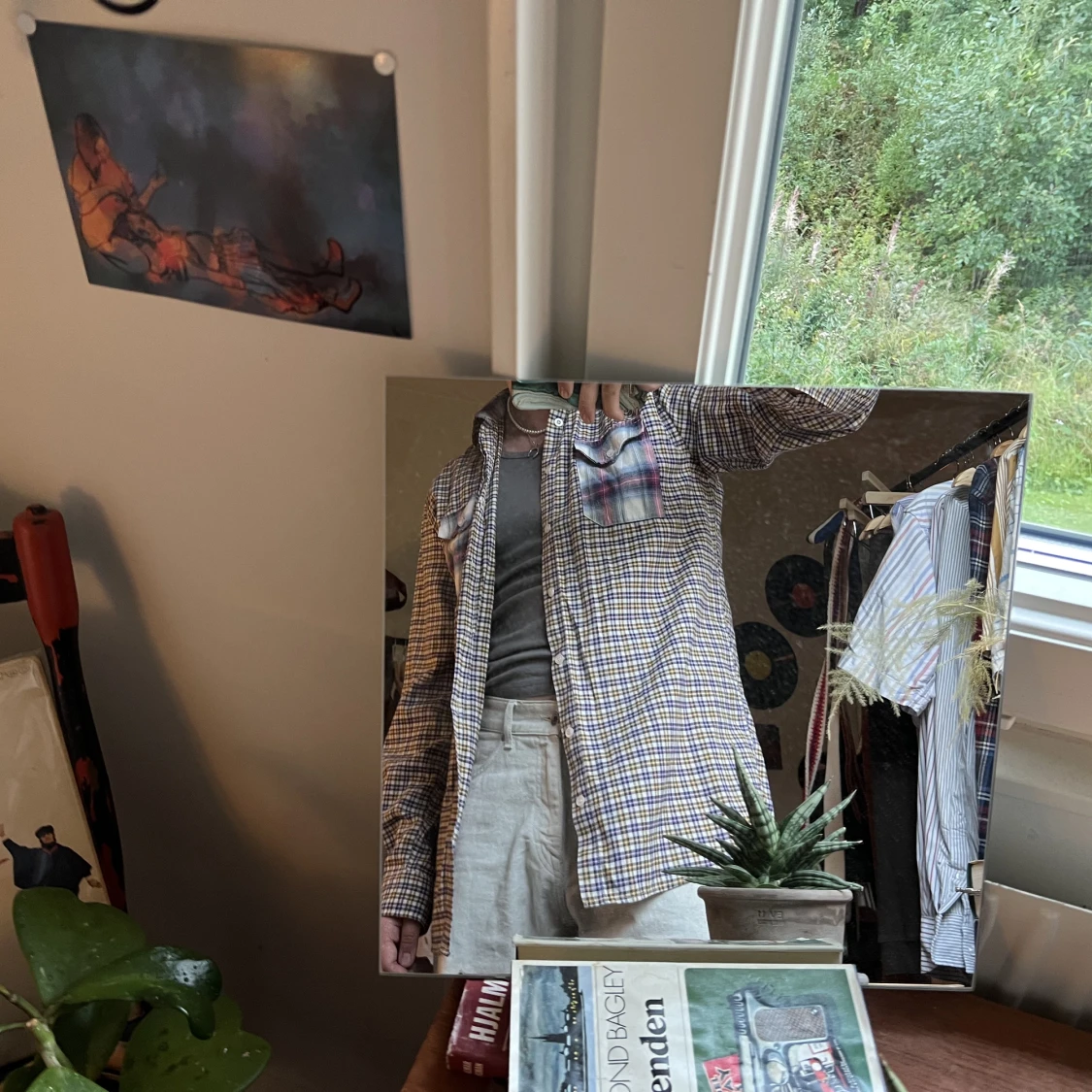 rutig Appertiff skjorta  - 91