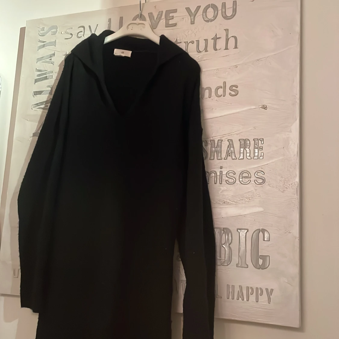 Stickad klänning  - 90