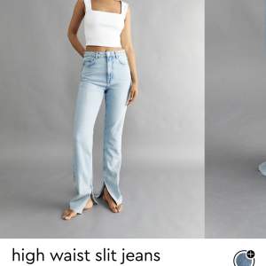 Säljer mina sparsamt använda jeans från Gina tricot då det inte längre är min stil💕 skriv för fler bilder eller frågor! Innebenslängd-81cm Midjemått(rakt över) 31cm