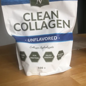 Clean collagen  - Endast testad fåtalet gånger.  