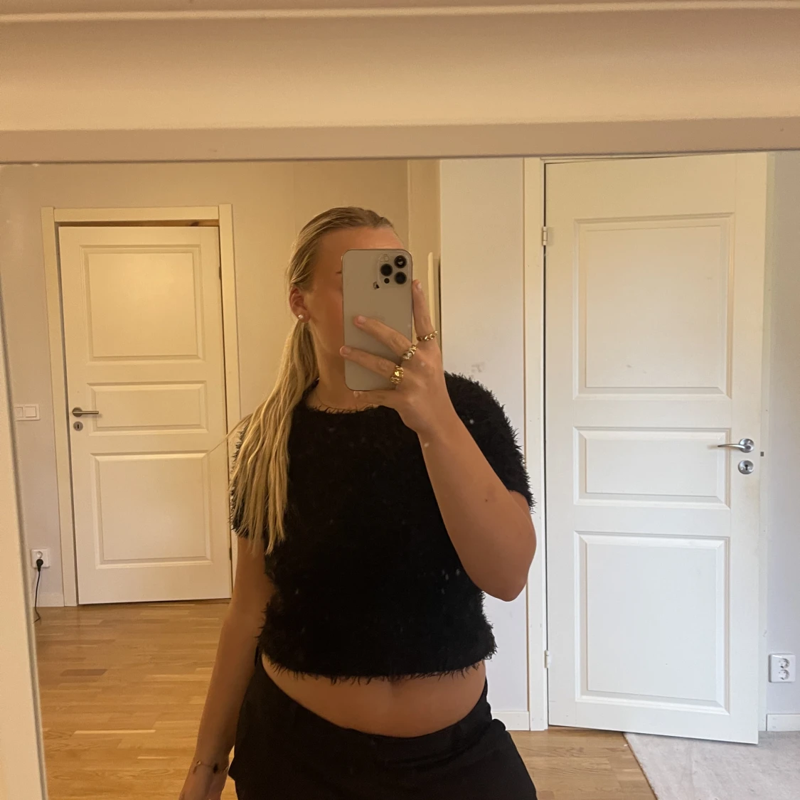 Zara stickad tröja💓