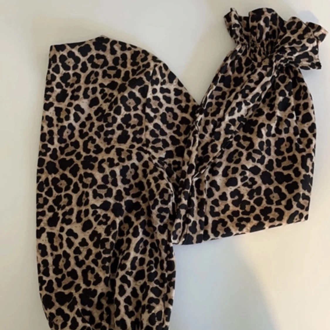 Leopardmönstrad blus - 91