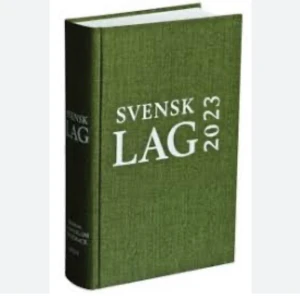 Gröna svenska lagboken 2023 - Helt ny, inplastad 