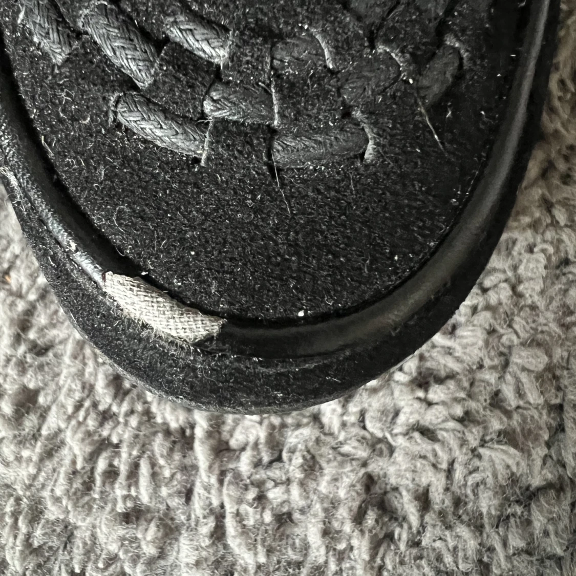 Svarta platform skor - 90