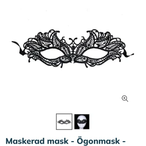Maskerad mask  - Säljer den här oanvänd maken som är köpt för 60kr på Fyndiq 💓 skriv för fler bilder💓
