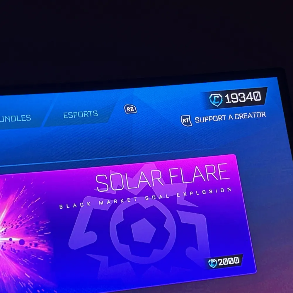 Säljer rocket league credits bara xbox 1000 credits = 75kr på swish. Övrigt.