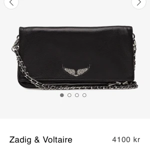 Zadig & voltaire - väska  - Hej! Säljer min väska från Zadig & voltaire ( osäker om den är äkta men ser identisk ut med originalet iaf) nyskick, super fin, inte en enda defekt. Kom privat för mer frågor eller bilder ❤️