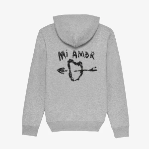 Mi amore hoodie  - Mi amore hoodie.bra sick köpte i maj i år. Stlk Xl. Trendig och verkligen så vacker me detalj på ryggen 🥰köptes för 1700kr