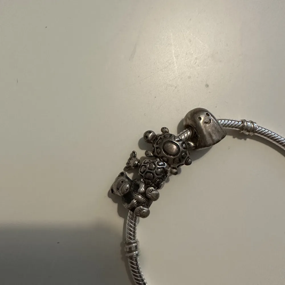 Säljer detta fina Pandora armband! Berlockerna ingår i priset 🥰. Accessoarer.