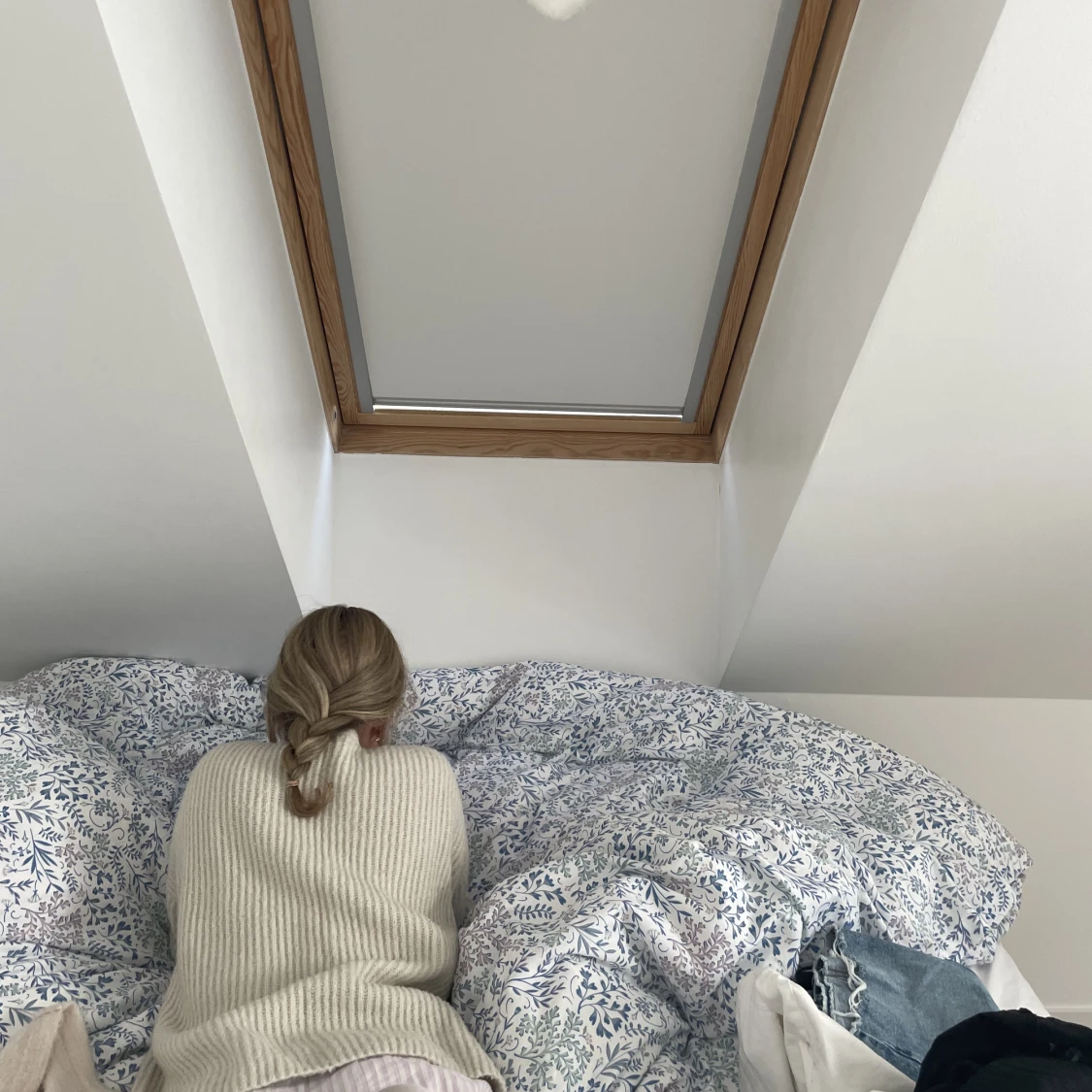 Grunt stickad tröja 🫶 - 90