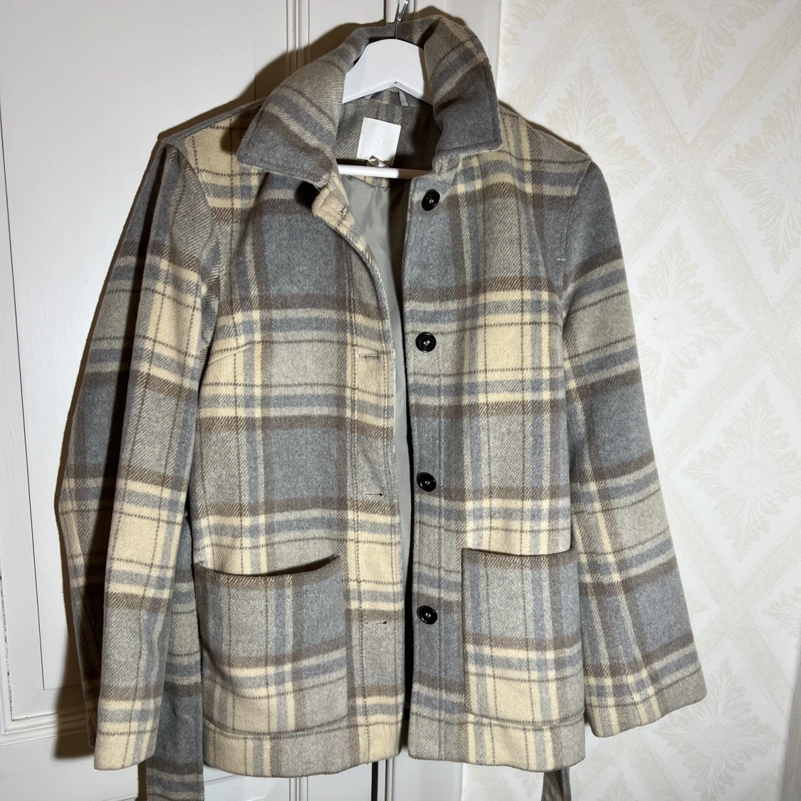 Rutig kappa från H&M