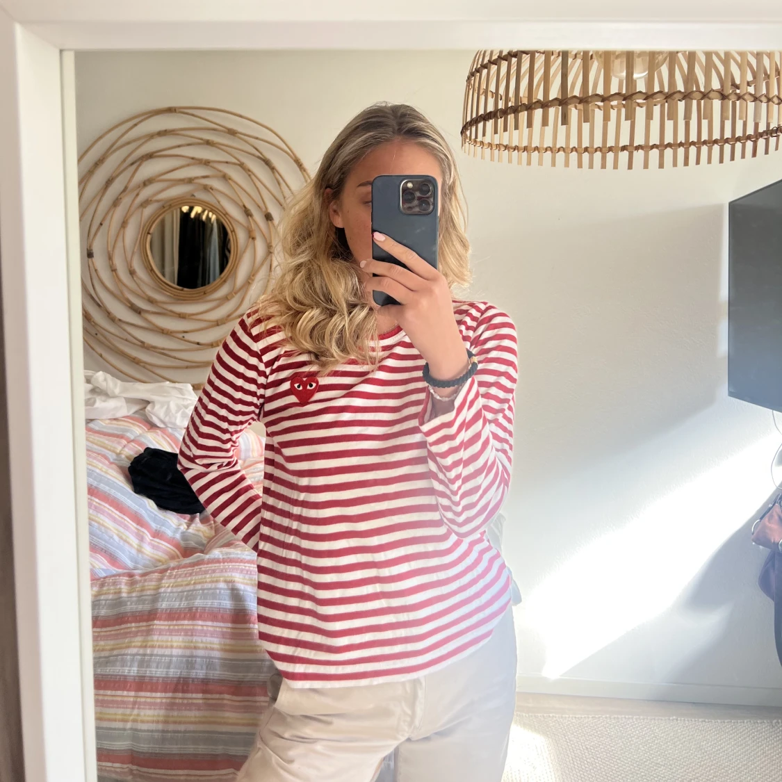 Comme des garçons play tröja