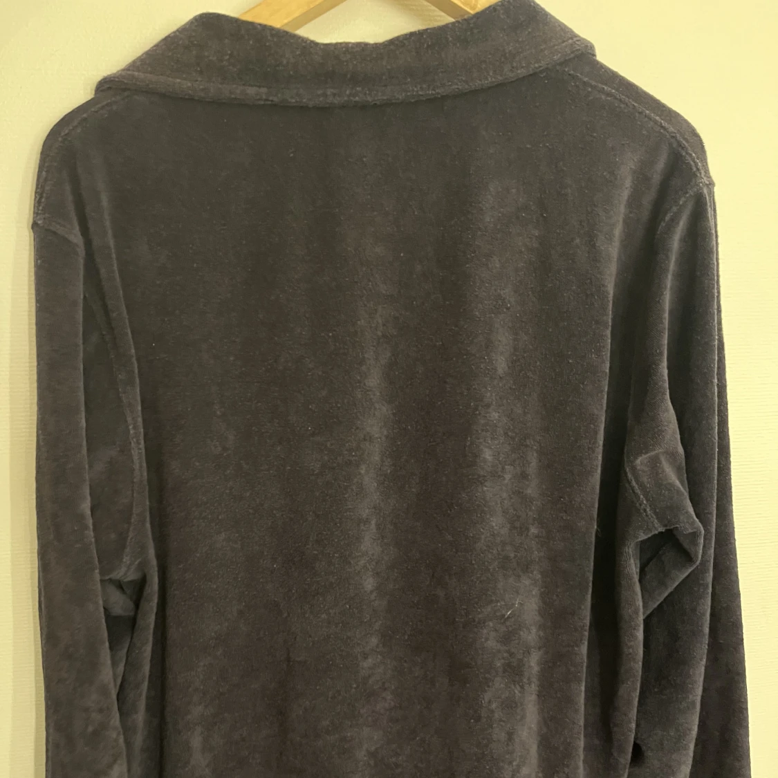 Mörkblå tröja handduksmaterial - 91