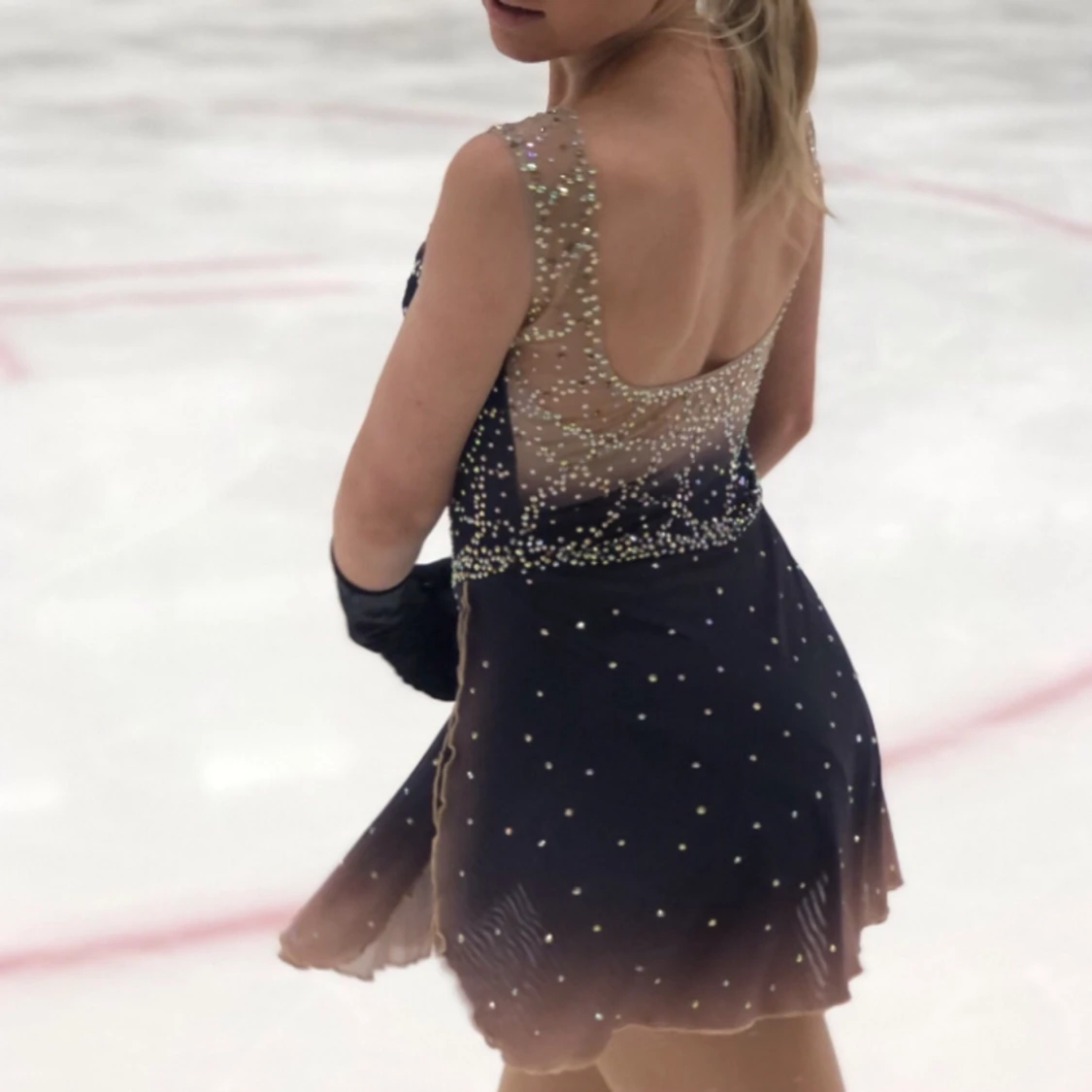 Konståkningsklänning  - 91