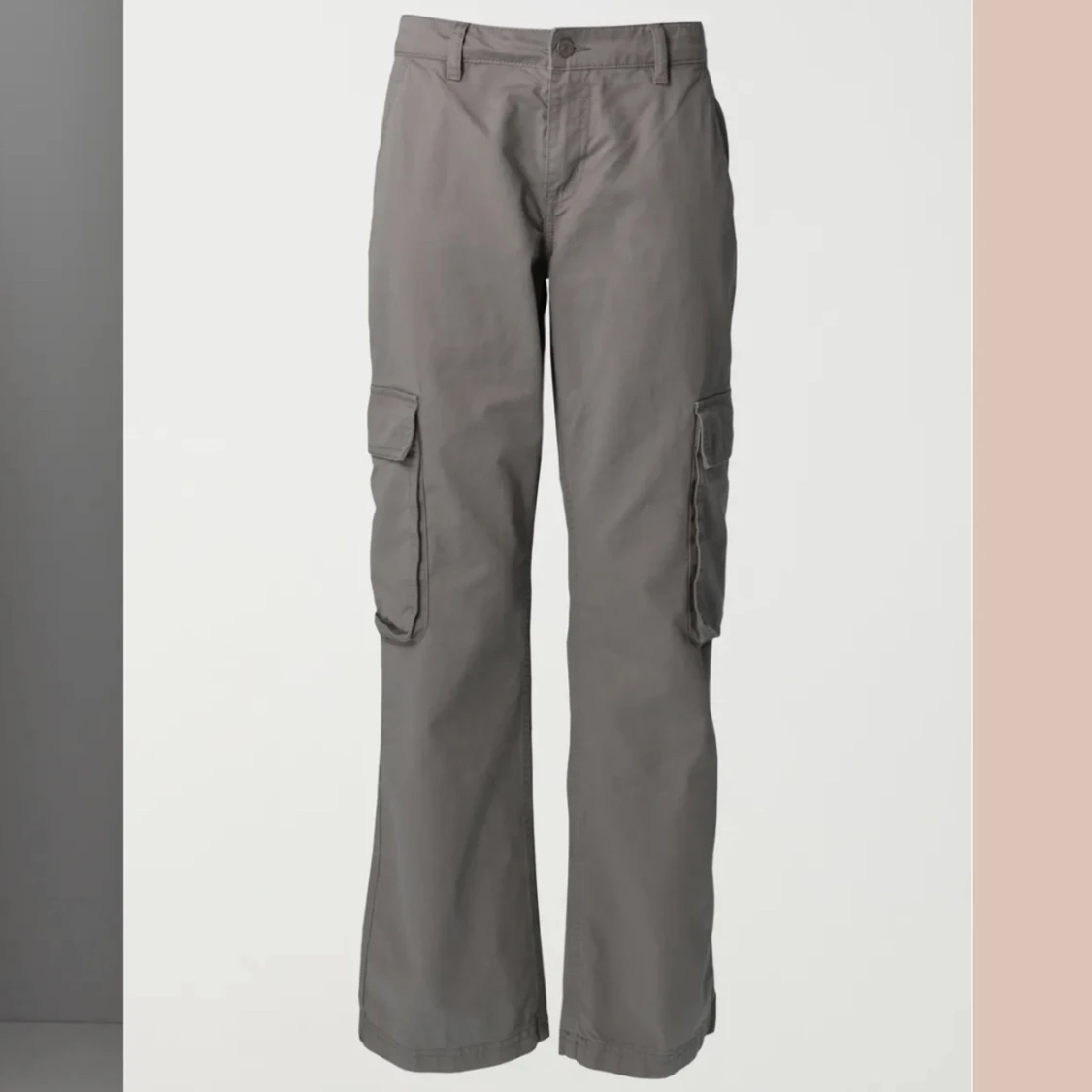 Gråa cargo pants  - 91