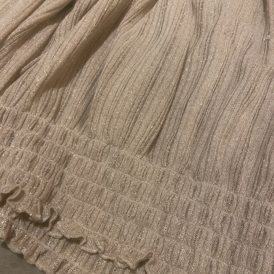 Rosa glittrig tröja - 90