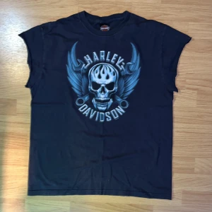 Harley Davidson Göteborg  - Harley t shirt med avklippta armar, göteborska Poseidon statyn på ryggen :) 