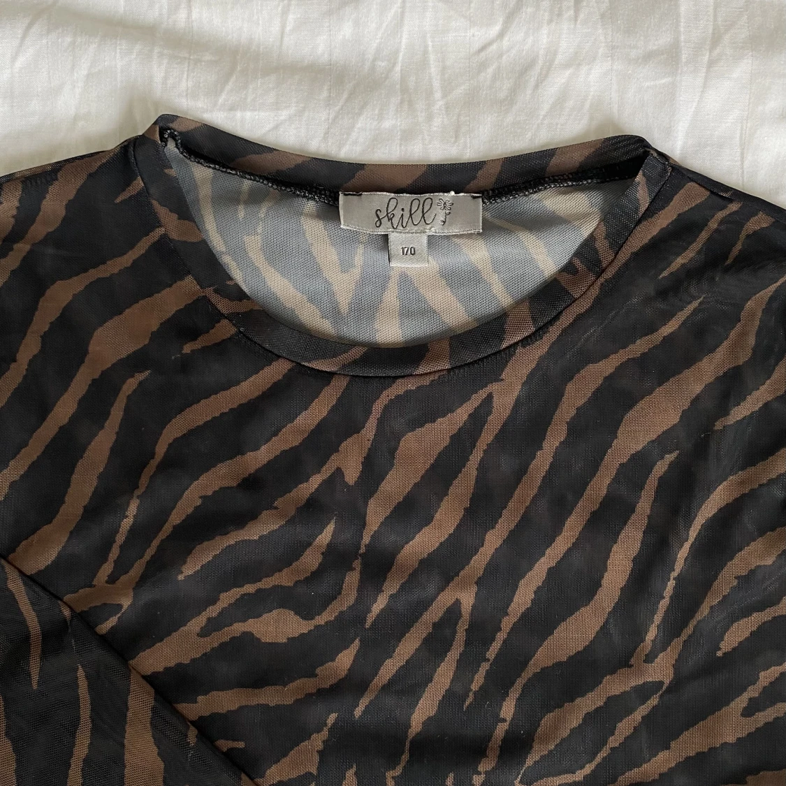 Mesh tröja med djurmönster - 91