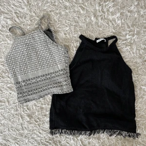Toppar - Två supersöta toppar från Bershka och Zara i storlek S! Säljer båda för 150kr! 