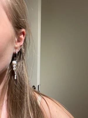 Örhängen edblad - Säljer dessa helt nya super fina örhängen då jag fick dubbletter i födelsedagspresent!😍😍så fina och man kan hänga av ”berlockerna” och göra de lite som man vill!! Nypris 600kr och säljer för 400-500kr🥰