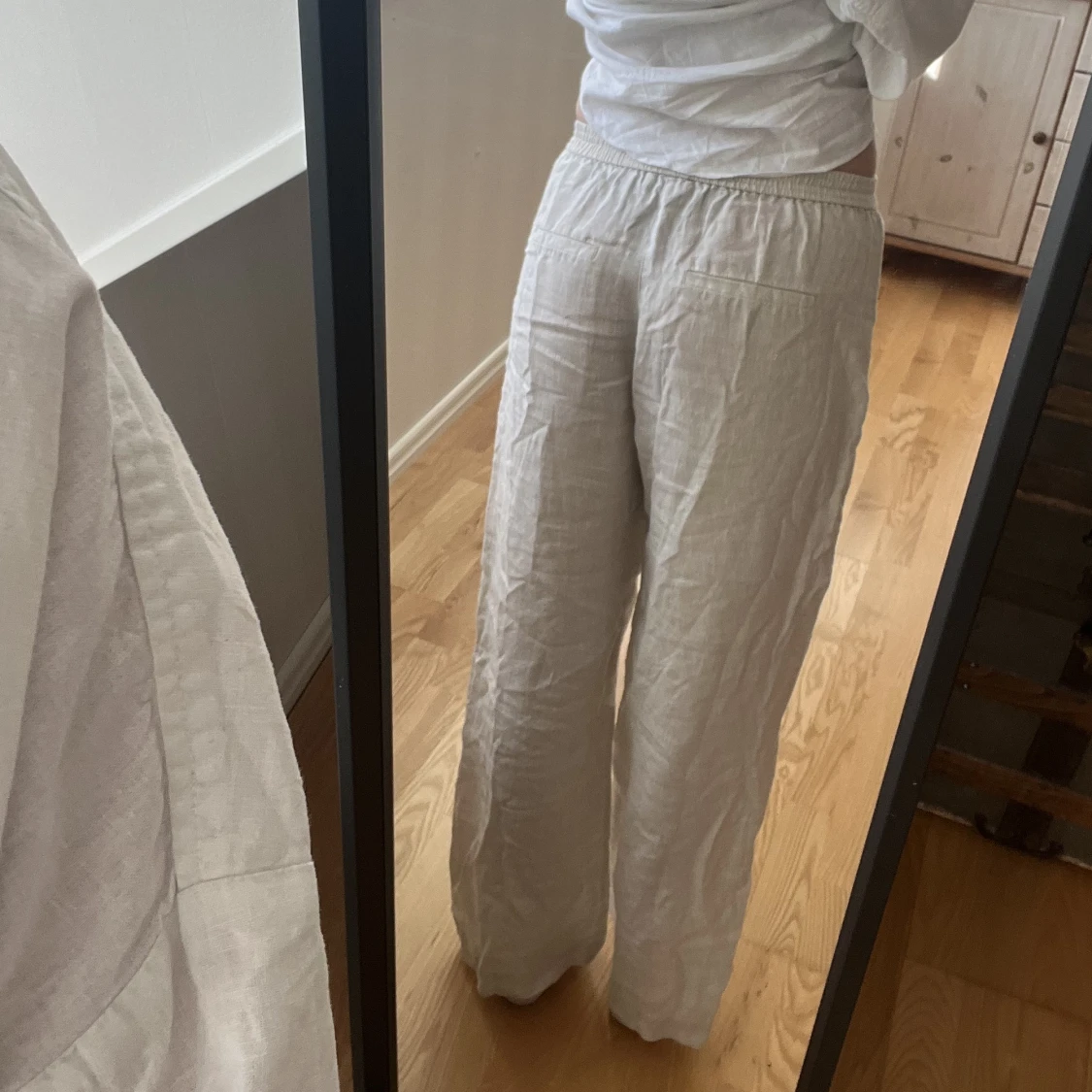 Beiga linnebyxor  - 90