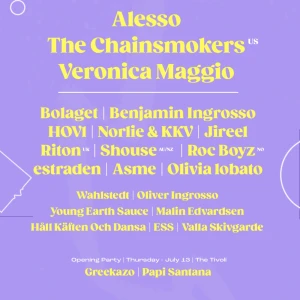 Bayside 2 dagars - Säljer min bayside två dagars biljett 14-15 Juli i Helsingborg. Biljetten skickas på Mail