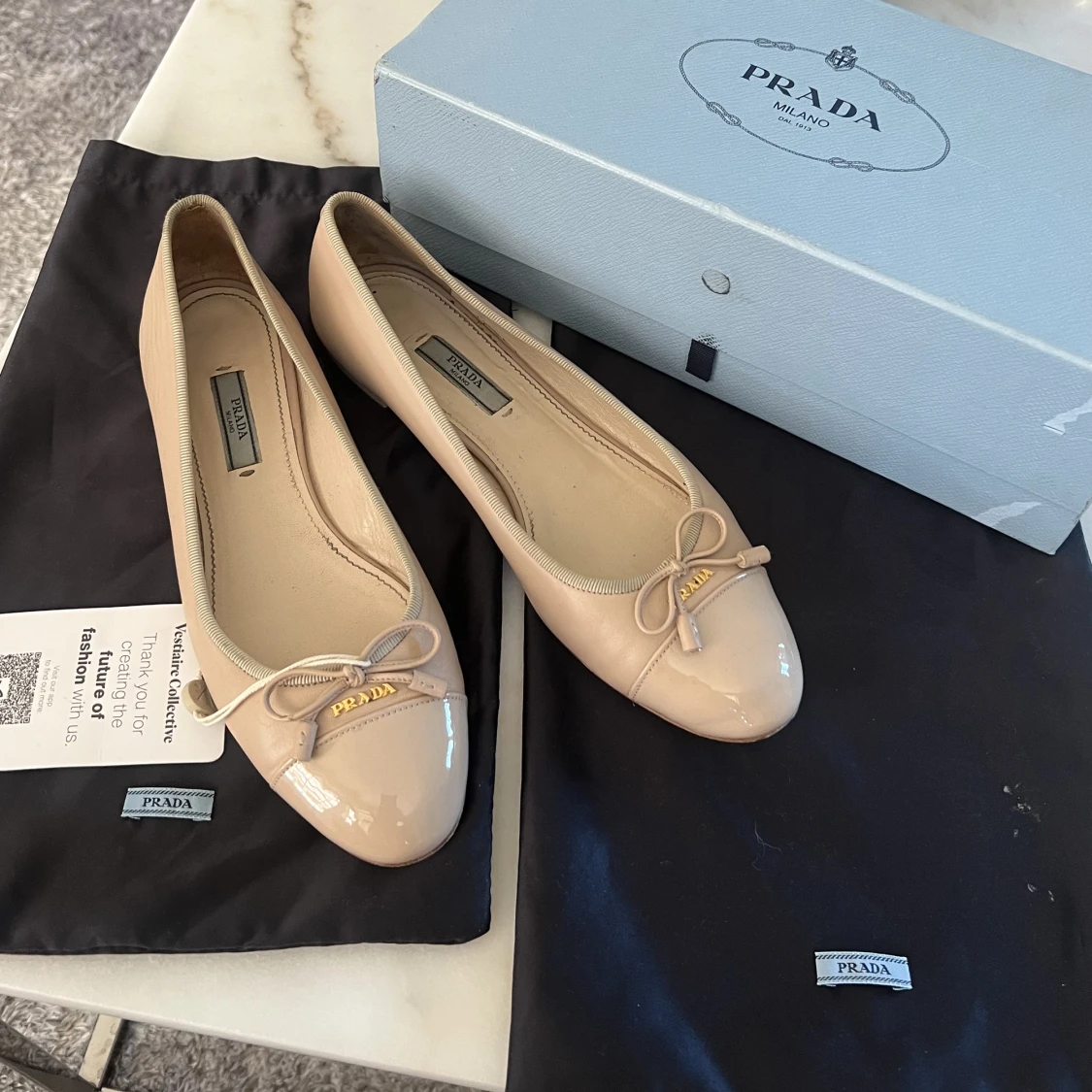 Prada ballerina skor - 90