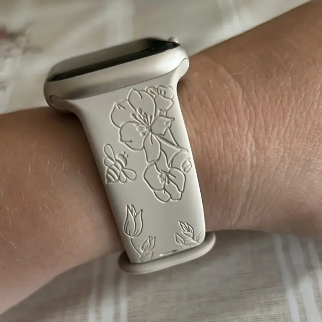 Engraved  i watch strap - 90